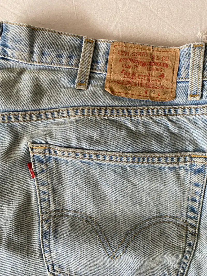 Jeans Levi's 550  clásicos azul claro - 2