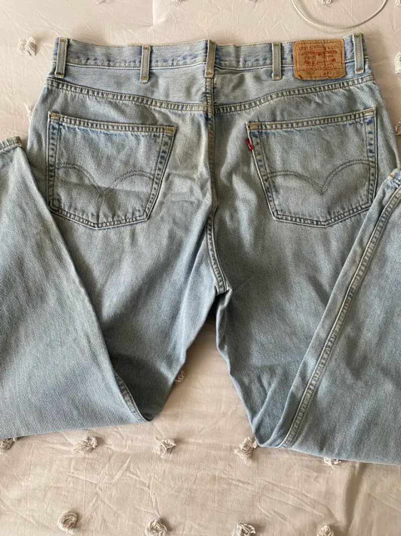 Jeans Levi's 550  clásicos azul claro - 3