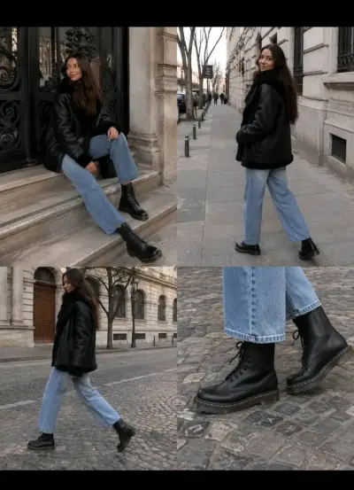 Botas negras dama tallas 35/36 nuevas en caja - miniatura 4