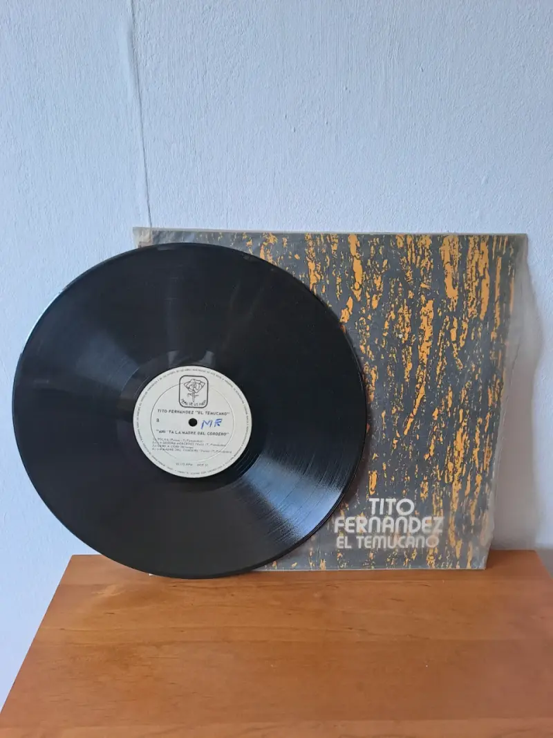 Vinilo Tito Fernández El Temucano - 4