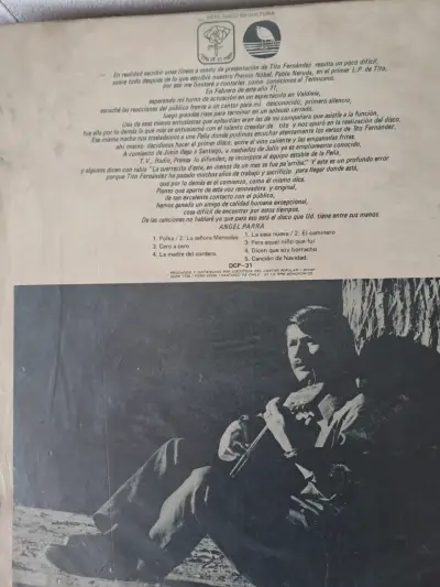 Vinilo Tito Fernández El Temucano - miniatura 5