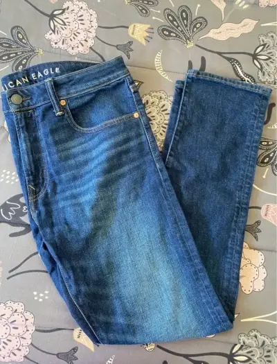 Jeans American Eagle Slim azul clásico - miniatura 2