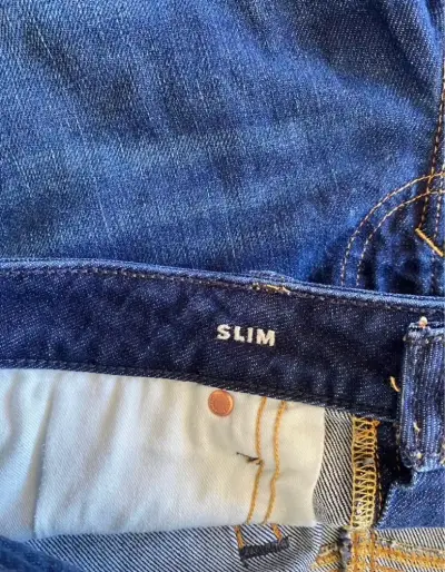 Jeans American Eagle Slim azul clásico - miniatura 3
