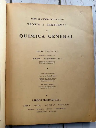 Libro Química General Schaum McGraw-Hill - miniatura 3