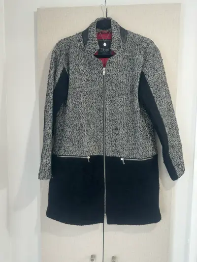 🖤Abrigo Zibel bicolor🖤 - miniatura 1