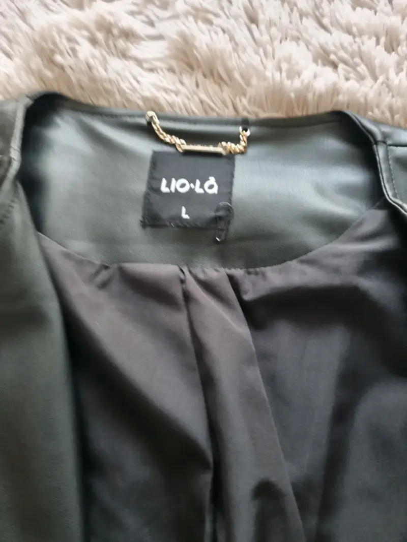 Chaqueta de cuero sintético con tachas Lio-Lio - 2
