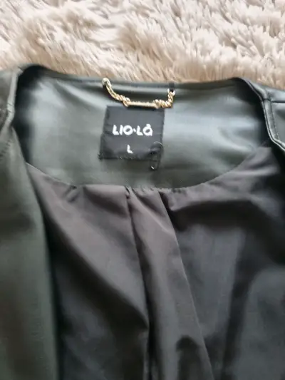 Chaqueta de cuero sintético con tachas Lio-Lio - miniatura 2
