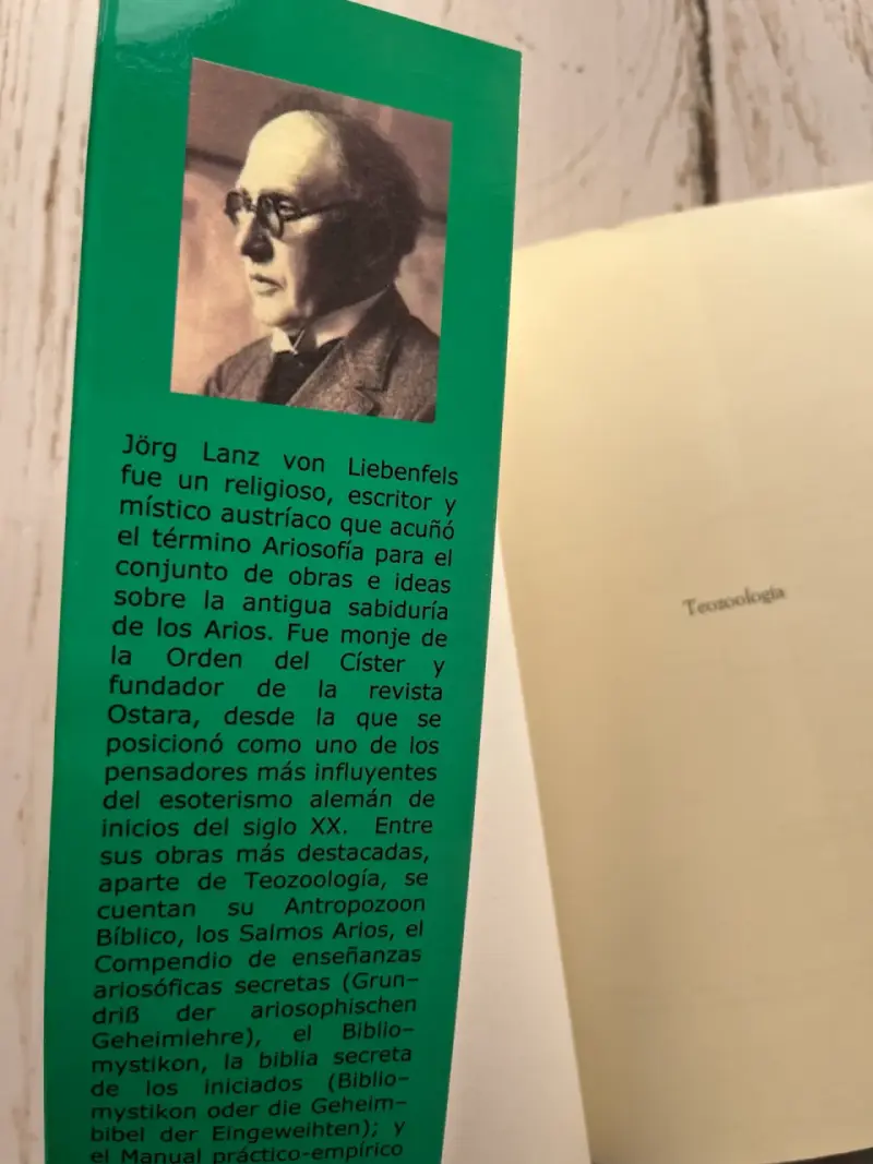 Libro 'Teozoología' de Jörg Lanz von Liebenfels - 3