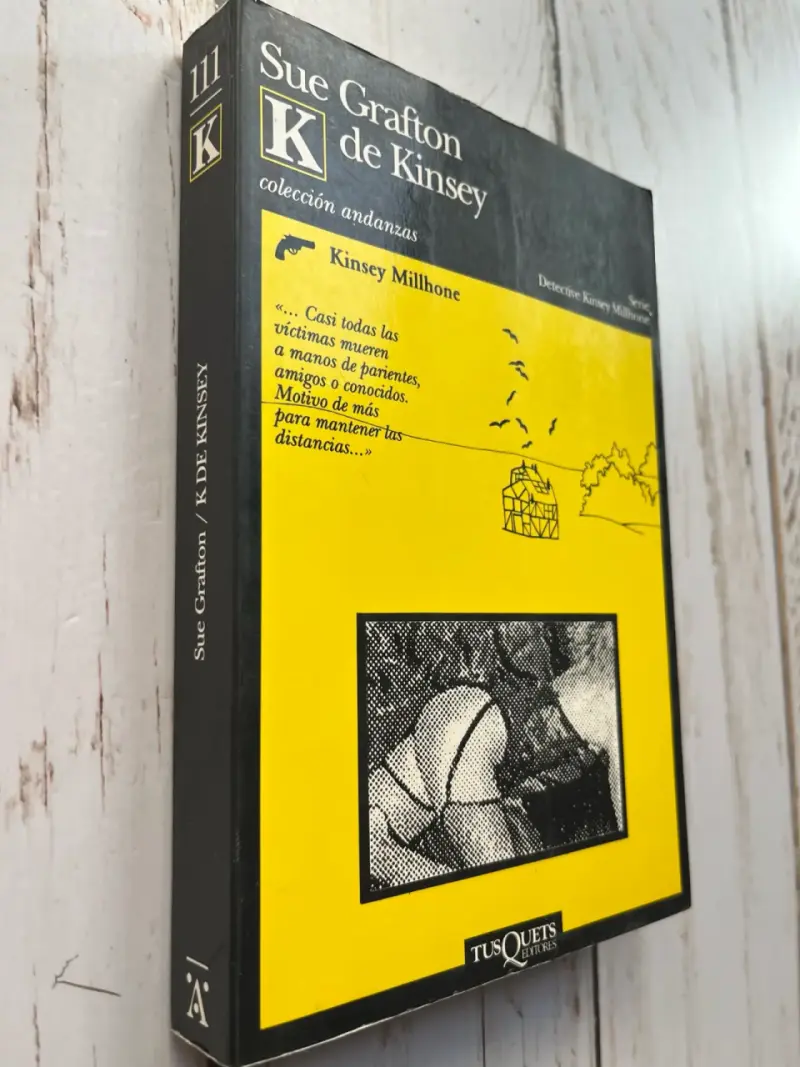 Libro 'K de Kinsey' de Sue Grafton - 2