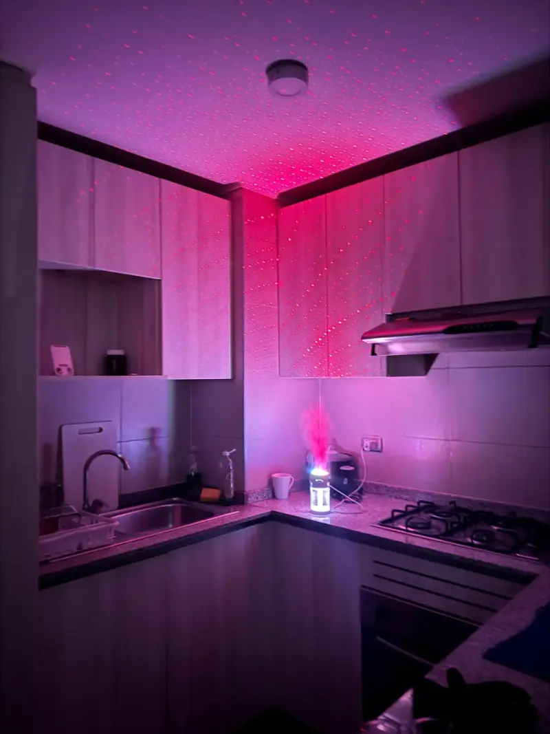 Humidificador Hoco con luz LED y USB - 2