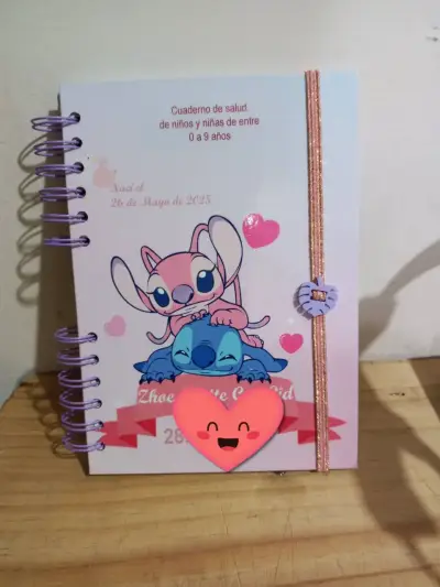 Cuaderno de salud infantil personalizado - miniatura 1