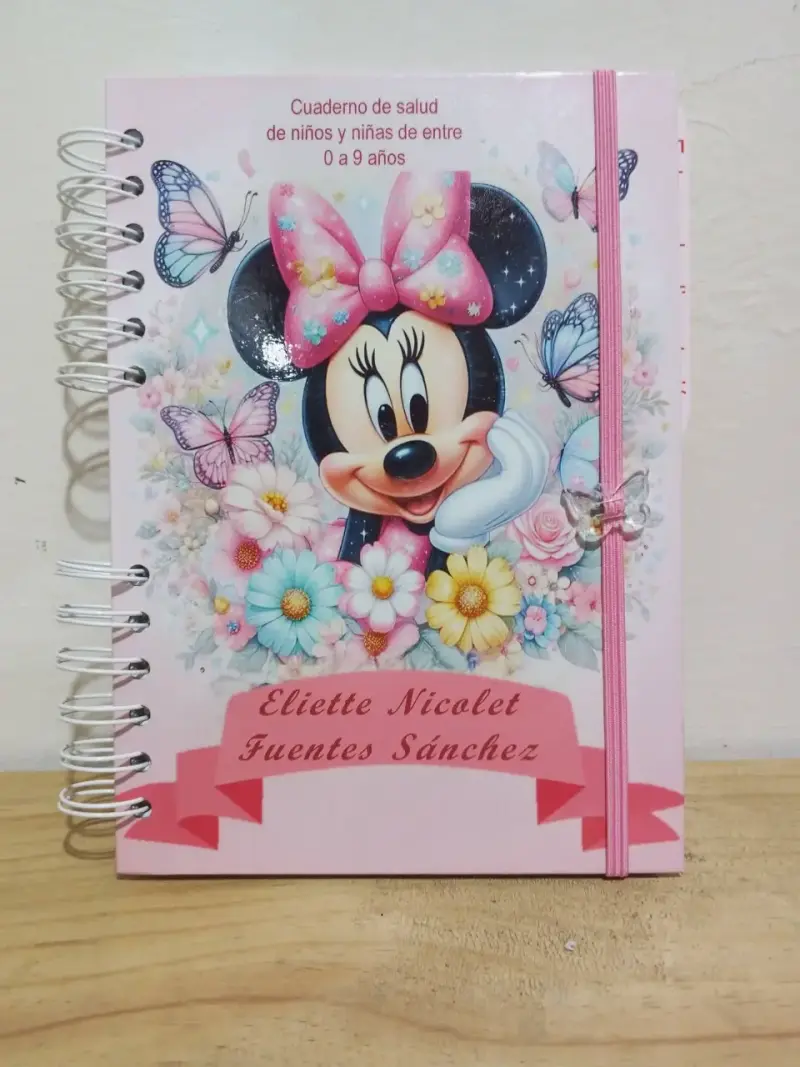 Cuaderno de salud infantil personalizado - 2