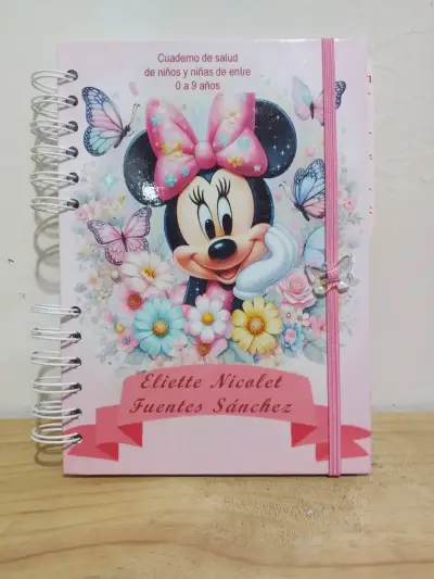 Cuaderno de salud infantil personalizado - miniatura 2