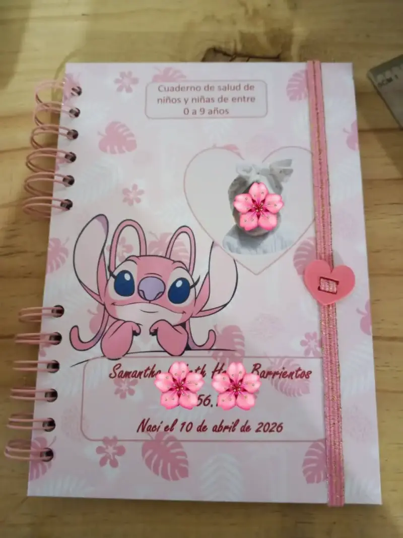 Cuaderno de salud infantil personalizado - 5