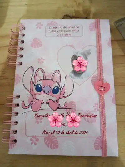 Cuaderno de salud infantil personalizado - miniatura 5