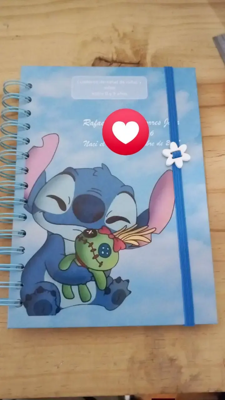 Cuaderno de salud infantil personalizado - 6