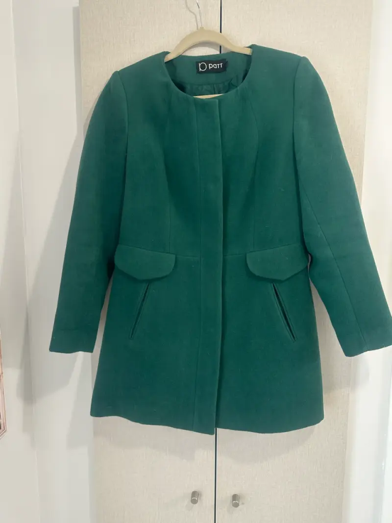 🖤Abrigo verde elegante para mujer🖤 - 4