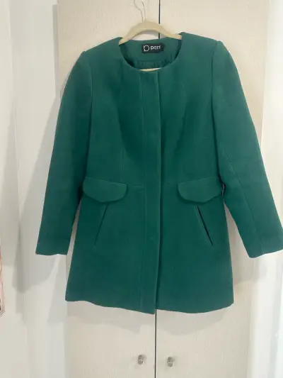 🖤Abrigo verde elegante para mujer🖤 - miniatura 4