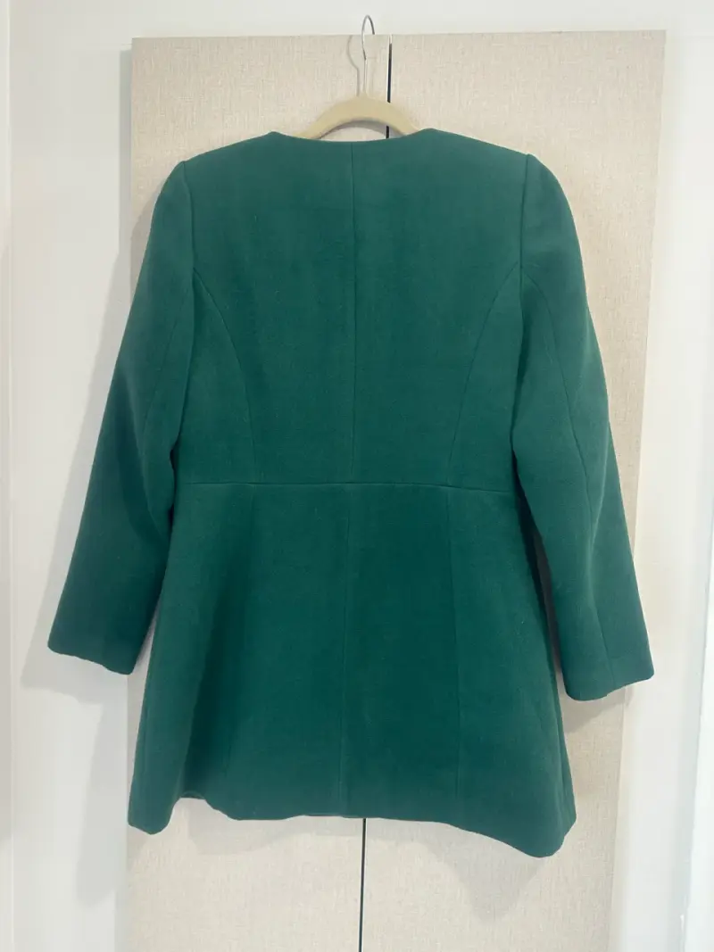 🖤Abrigo verde elegante para mujer🖤 - 5