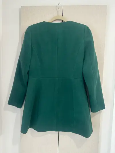 🖤Abrigo verde elegante para mujer🖤 - miniatura 5