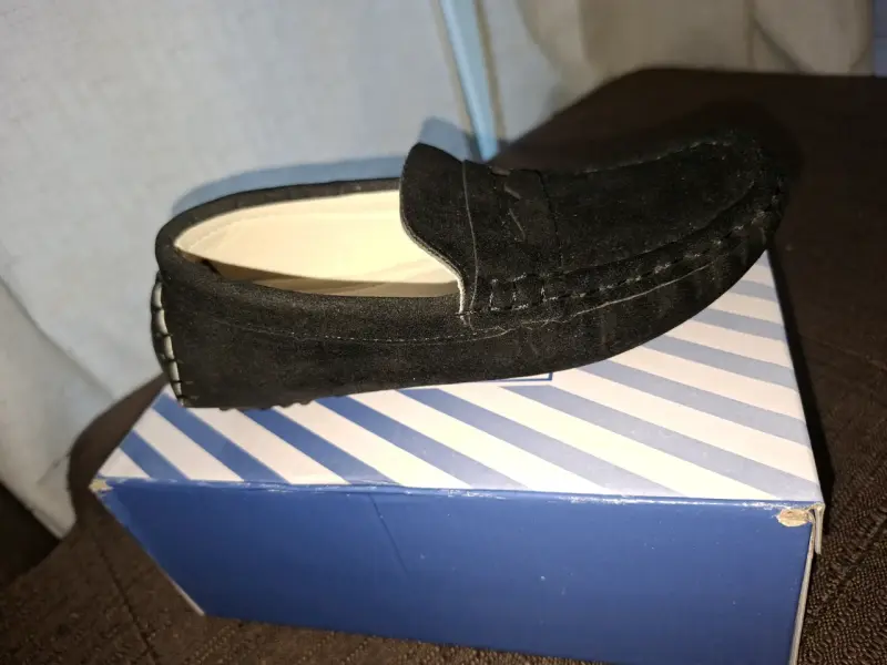Mocasines negros de gamuza Armonia - 4