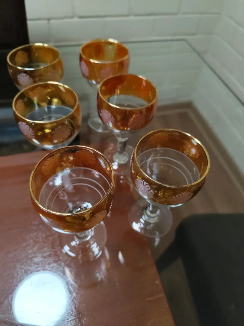 Cops de cristalería Yungay - 6