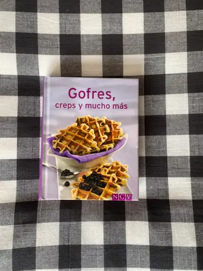 Libro de recetas de gofres y creps - miniatura 1