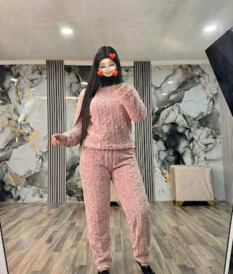 Conjunto de pijama polar  para mujer - 3