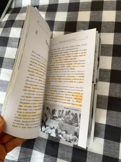 Libro Gandhi de Rowena Akinyemi - miniatura 2