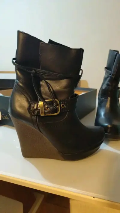 Botines de cuero Exotica - miniatura 1