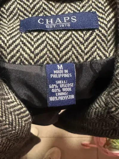 🖤Blazer de lana estilo militar y botones dorados🖤 - miniatura 3