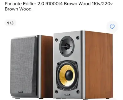 Parlantes Edifier 2.0 R1000t4 madera marrón - miniatura 1