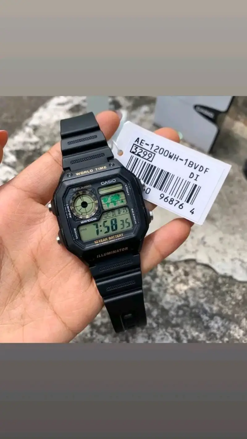 Reloj Casio Vintage AE-1200WH-1BV Negro - 2