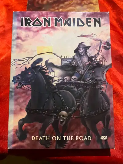 DVD Iron Maiden Death on the Road original - miniatura 1