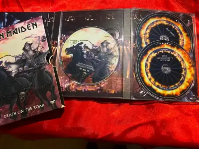 DVD Iron Maiden Death on the Road original - miniatura 2
