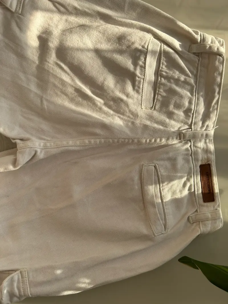 Pantalones cargo blanco Americanino - 4
