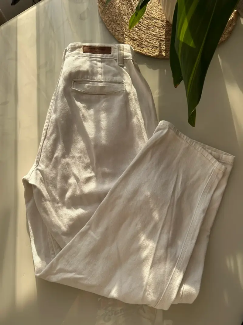 Pantalones cargo blanco Americanino - 5