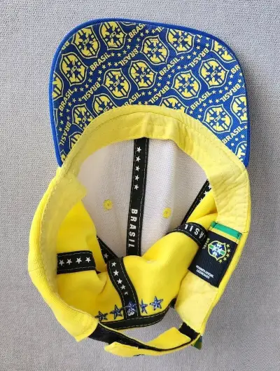 Gorra Brasil CBF amarilla y azul - miniatura 1