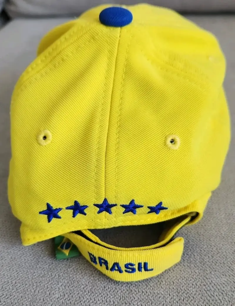 Gorra Brasil CBF amarilla y azul - 3