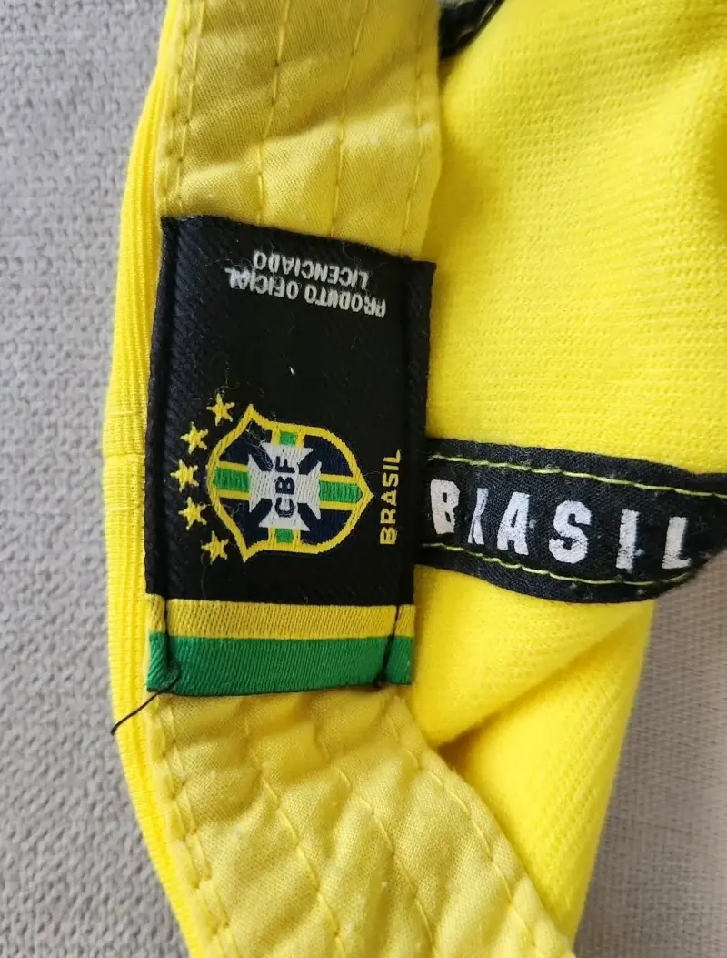 Gorra Brasil CBF amarilla y azul - 4