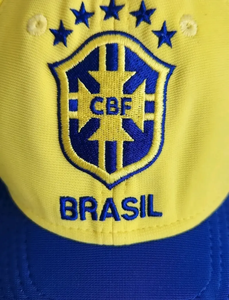 Gorra Brasil CBF amarilla y azul - 5