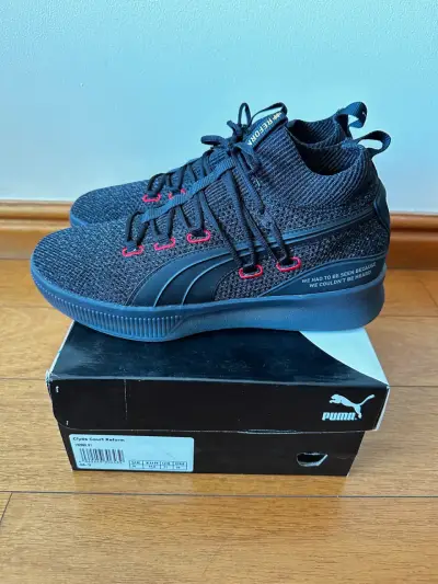Zapatillas Puma Clyde Court Reform negras - miniatura 3