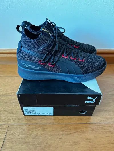 Zapatillas Puma Clyde Court Reform negras - miniatura 4