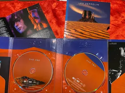 Set de DVDs Led Zeppelin en concierto original - miniatura 1