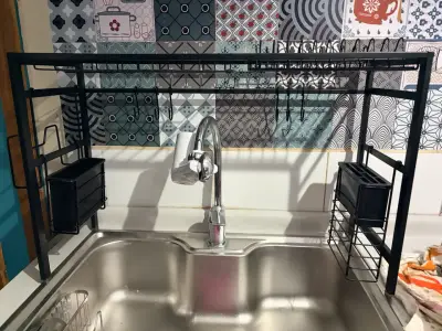 Secador de platos metálico - miniatura 1