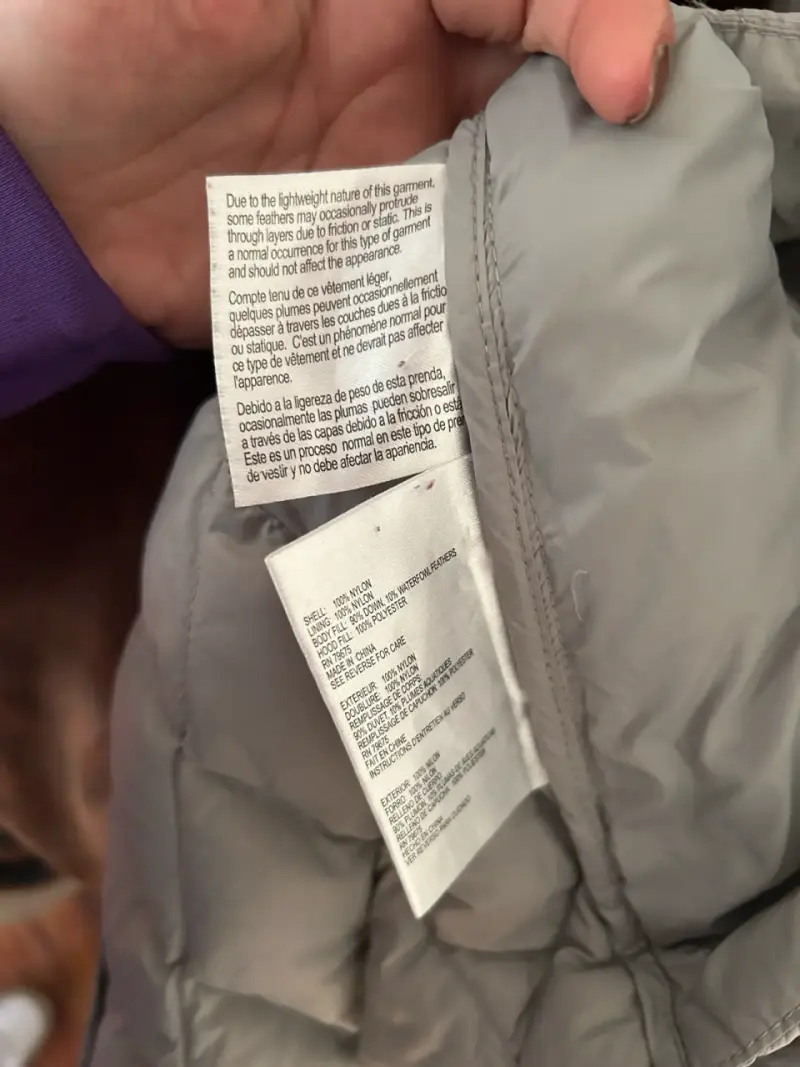 Chaqueta acolchada gris con capucha MICHAEL KORS - 5