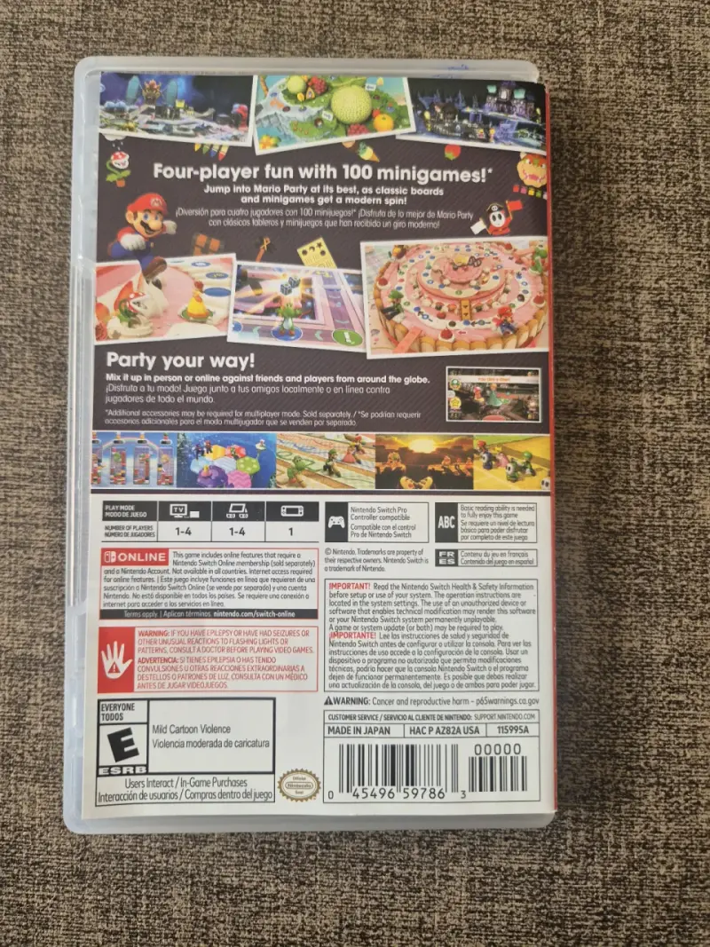 Juego Nintendo Switch Mario Party Superstars - 3