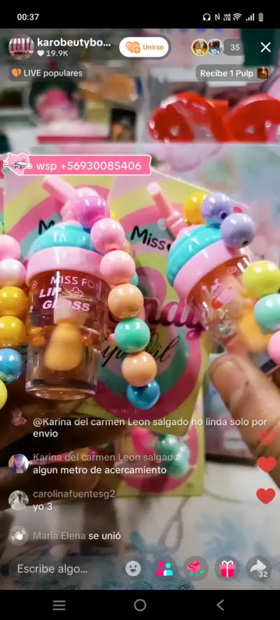 Set de brillos labiales Mocallure - miniatura 6