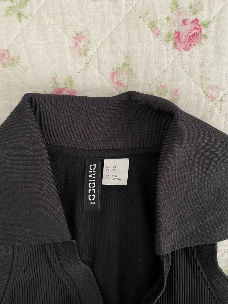 vestido negro h&m - 2