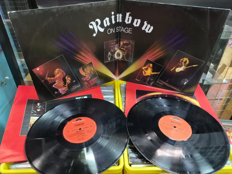 Vinilo Rainbow On Stage ed. Original - 2